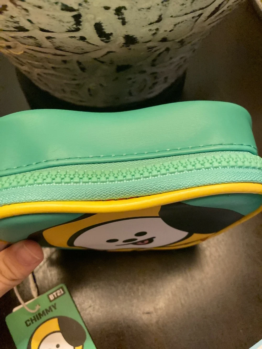 Chimmy Kids Accessory Bag in Yellow & Teal